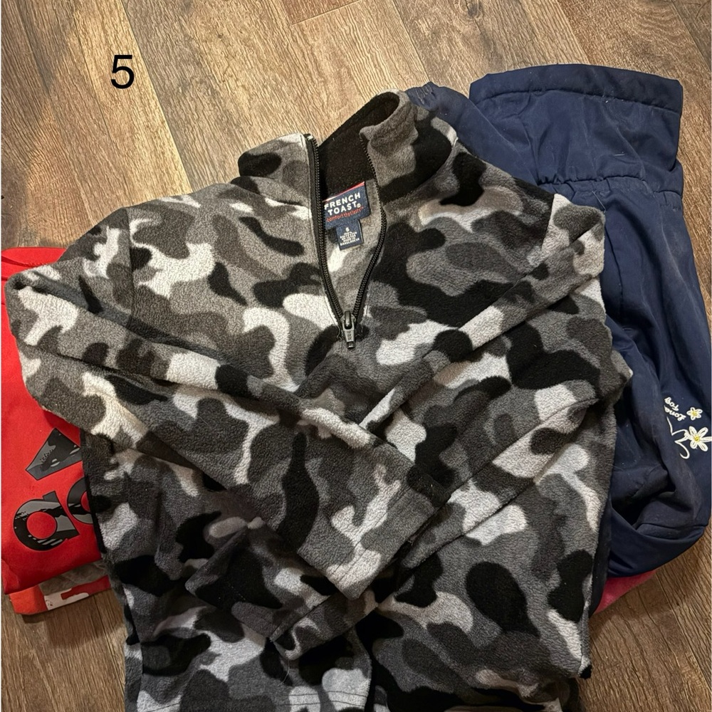 French Toast Camouflage Fleece Pullover